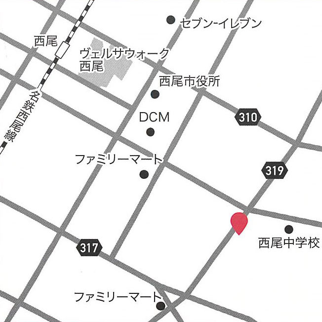 tsuzuri-nishioimagawa-map